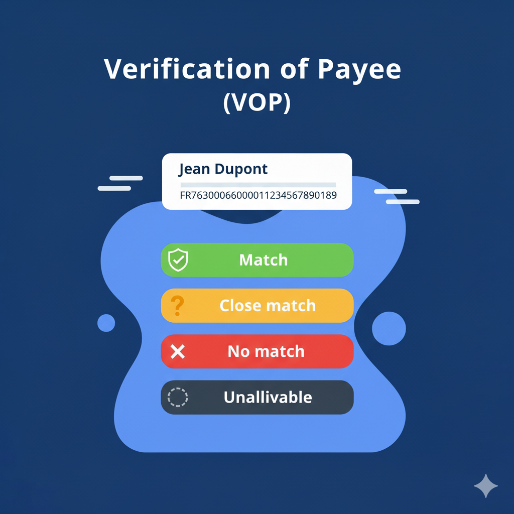 Verification of Payee eliminate the fraud